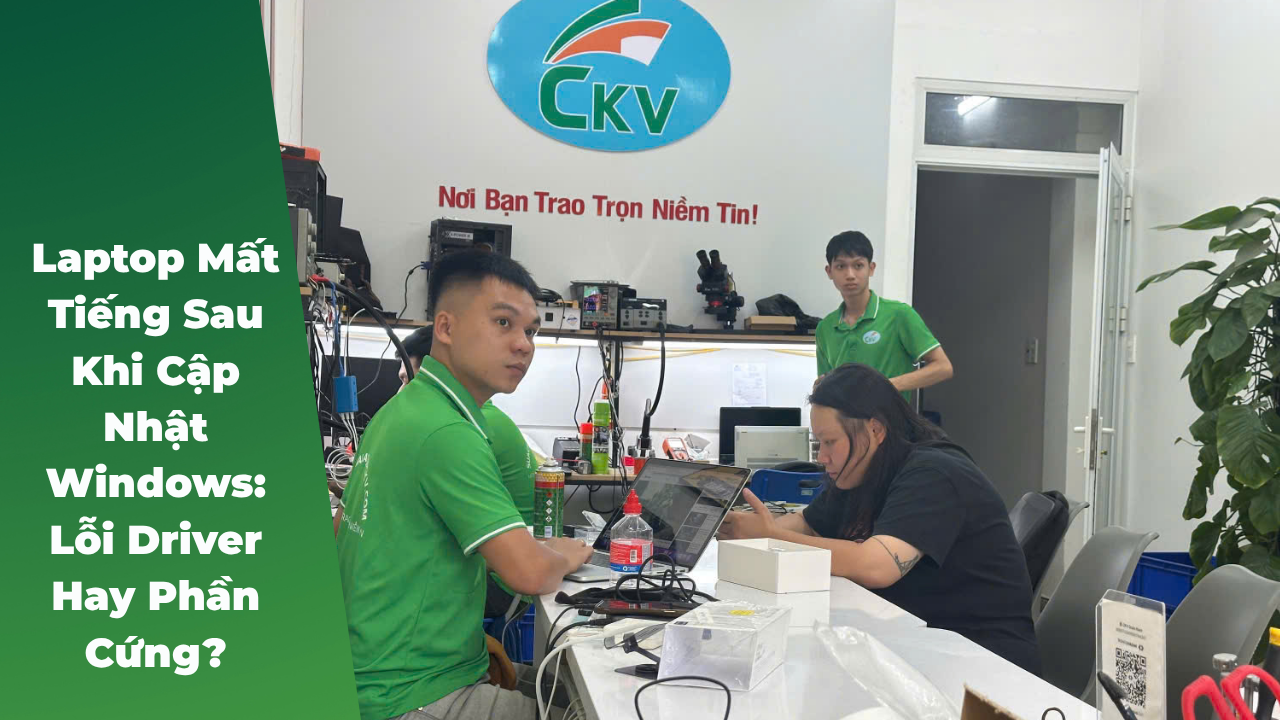 Laptop Mất Tiếng Sau Khi Cập Nhật Windows: Lỗi Driver Hay Phần Cứng?